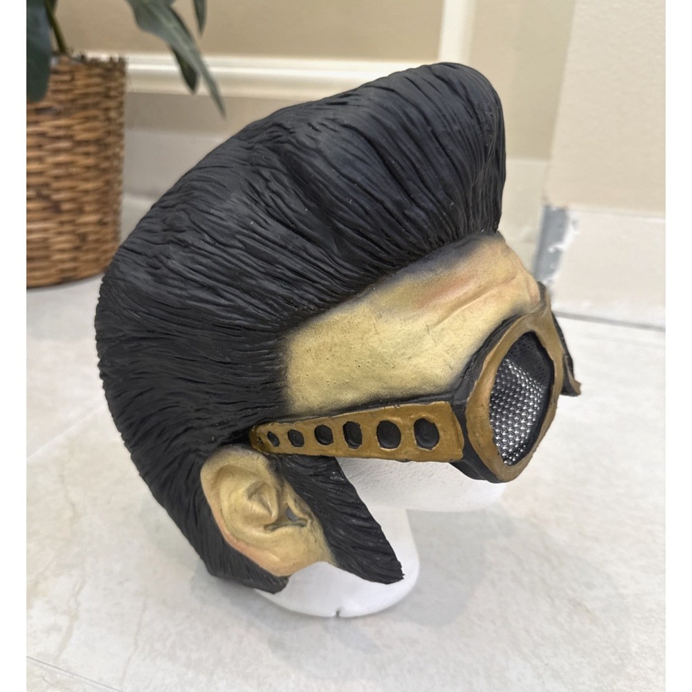 Vintage 2002 Glasses Elvis The King Adult Paper Magic Group Halloween Mask